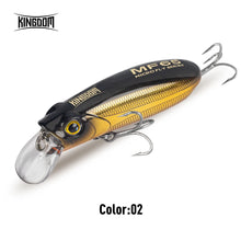 Load image into Gallery viewer, Kingdom Sinking Floating Minnow Lure 45mm/55mm/65mm Artificial Hard Baits Wobblers for Long Casting