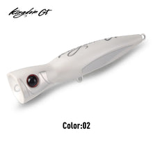 Load image into Gallery viewer, GT Popper Topwater Fishing Lure 160mm/180mm Floating Seawater Bait for Tuna Marlin Ocean Beach Lake River Fishing 60g/85g