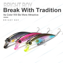 Load image into Gallery viewer, Vibrate Sinking Minnow Lures 45mm 3.6g 60mm 7g
