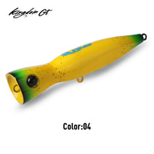 Load image into Gallery viewer, GT Popper Topwater Fishing Lure 160mm/180mm Floating Seawater Bait for Tuna Marlin Ocean Beach Lake River Fishing 60g/85g