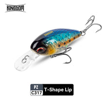 Load image into Gallery viewer, Kingdom Floating Crankbait Wobblers Minnow Jerkbait 6g/6.5g Artificial Hardbait Swimbait For Bass Perch Pike Fishing Lures