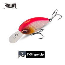 Load image into Gallery viewer, Kingdom Floating Crankbait Wobblers Minnow Jerkbait 6g/6.5g Artificial Hardbait Swimbait For Bass Perch Pike Fishing Lures