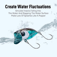 Load image into Gallery viewer, Kingdom Micro Floating Minnow Fishing Lures Topwater Hard Bait 2.4g 35mm Z-Action High Quality Popper Single Hook