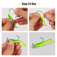 Load image into Gallery viewer, Kingdom Fishing Lure Kit 5/62/132pcs Soft Lure Jighead Artificial Bait Crank Hook Set for Trout Pike Bass Multi-Lure Fishing Gear