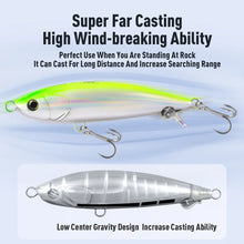 Load image into Gallery viewer, Kingdom Sinking Pencil Lure 150mm 89g Long Casting Saltwater Hard Wobbler Stickbait Jerkbait for Seabass Trolling Fishing Lure