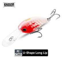 Load image into Gallery viewer, Kingdom Floating Crankbait Wobblers Minnow Jerkbait 6g/6.5g Artificial Hardbait Swimbait For Bass Perch Pike Fishing Lures