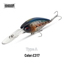 Load image into Gallery viewer, Crankbaits 6g 6.5g 10.5g Floating Minnow Crank
