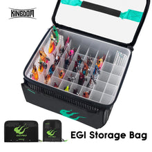 Load image into Gallery viewer, Octopus Egi Case 6/12/40 Grids Plastic Squid Jig Organizer
