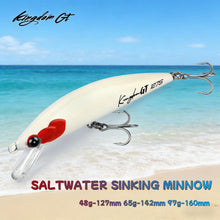 Load image into Gallery viewer, Sinking Minnow Fishing Lure 48g 65g 97g Long Casting
