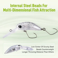 Load image into Gallery viewer, Mini Minnow Fishing Lure 1.7g 1.85g Unique Lip Design Single Hooks
