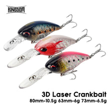 Load image into Gallery viewer, Crankbaits 6g 6.5g 10.5g Floating Minnow Crank
