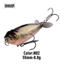 Load image into Gallery viewer, Pencil Bait Fishing Lure Topwater 55mm 8.8g
