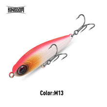 Load image into Gallery viewer, Kingdom Fishing Lures Slow Sinking Pencil Hard Baits 40mm/4g Artificial Hard Baits High Quality Wobblers Fishing Tackle Lure
