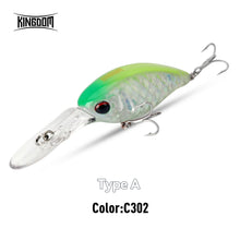 Load image into Gallery viewer, Crankbaits 6g 6.5g 10.5g Floating Minnow Crank
