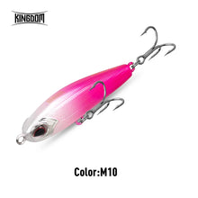 Load image into Gallery viewer, Kingdom Fishing Lures Slow Sinking Pencil Hard Baits 40mm/4g Artificial Hard Baits High Quality Wobblers Fishing Tackle Lure
