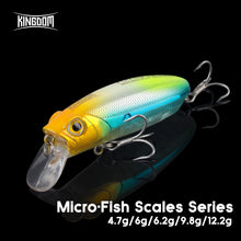 Load image into Gallery viewer, Kingdom Sinking Floating Minnow Lure 45mm/55mm/65mm Artificial Hard Baits Wobblers for Long Casting
