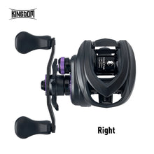 Load image into Gallery viewer, Micro Monster Pro Baitcasting Fishing Reel 4.6kg Max Drag 7.6:1 Gear Ratio 138g Ultra-light Carbon Fishing Reel
