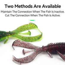 Load image into Gallery viewer, 10pack Soft Baits 1.8g 3g 63mm 76mm
