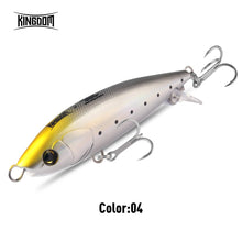 Load image into Gallery viewer, Kingdom Sinking Pencil Lure 150mm 89g Long Casting Saltwater Hard Wobbler Stickbait Jerkbait for Seabass Trolling Fishing Lure
