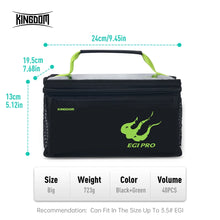 Load image into Gallery viewer, Octopus Egi Case 6/12/40 Grids Plastic Squid Jig Organizer
