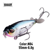 Load image into Gallery viewer, Pencil Bait Fishing Lure Topwater 55mm 8.8g

