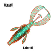 Load image into Gallery viewer, 10pack Soft Baits 1.8g 3g 63mm 76mm
