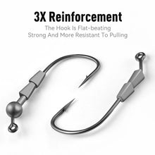 Load image into Gallery viewer, 10pack Jig Head Hook 0.6g 1g 1.3g
