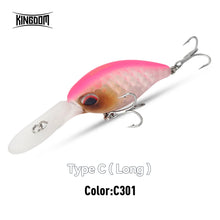 Load image into Gallery viewer, Crankbaits 6g 6.5g 10.5g Floating Minnow Crank
