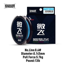 Load image into Gallery viewer, Fishing Line 0.2# 0.4# 0.6# 100m High Quality Smoothness Tighter Stronger PE Line Fishing Tackle Braided Wire
