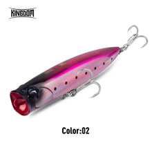 Load image into Gallery viewer, Popper Fishing Lure 37.5g 58g 79g Topwater
