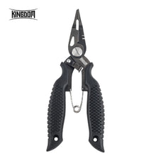 Load image into Gallery viewer, Fishing Pliers Hook Remover Multifunctional Plier Steel Knot Scissors
