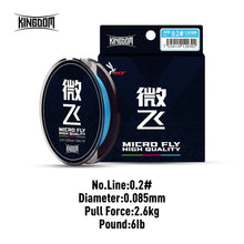 Load image into Gallery viewer, Fishing Line 0.2# 0.4# 0.6# 100m High Quality Smoothness Tighter Stronger PE Line Fishing Tackle Braided Wire
