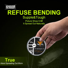 Load image into Gallery viewer, Kingdom Micro Fly THINNER Fishing Lines 150m 4 Strands Braided PE Japan Monofilament Set Leader Line For Carp Fishing Wire
