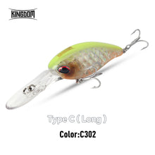 Load image into Gallery viewer, Crankbaits 6g 6.5g 10.5g Floating Minnow Crank

