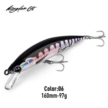 Load image into Gallery viewer, Sinking Minnow Fishing Lure 48g 65g 97g Long Casting
