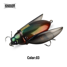 Load image into Gallery viewer, Cicada Fishing Lure 55mm 10.5g Topwater Long Casting
