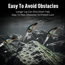 Load image into Gallery viewer, Crankbaits 6g 6.5g 10.5g Floating Minnow Crank
