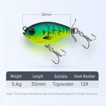 Load image into Gallery viewer, Topwater Popper Fishing Lure 35mm 5.4g
