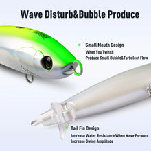 Load image into Gallery viewer, Kingdom Sinking Pencil Lure 150mm 89g Long Casting Saltwater Hard Wobbler Stickbait Jerkbait for Seabass Trolling Fishing Lure
