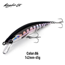 Load image into Gallery viewer, Sinking Minnow Fishing Lure 48g 65g 97g Long Casting
