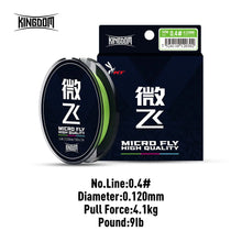 Load image into Gallery viewer, Fishing Line 0.2# 0.4# 0.6# 100m High Quality Smoothness Tighter Stronger PE Line Fishing Tackle Braided Wire
