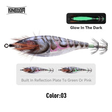Load image into Gallery viewer, 5.8g 8.7g 10g Squid Jigs
