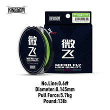 Load image into Gallery viewer, Fishing Line 0.2# 0.4# 0.6# 100m High Quality Smoothness Tighter Stronger PE Line Fishing Tackle Braided Wire
