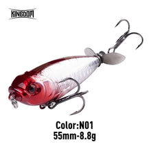 Load image into Gallery viewer, Pencil Bait Fishing Lure Topwater 55mm 8.8g
