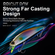 Load image into Gallery viewer, Vibrate Sinking Minnow Lures 45mm 3.6g 60mm 7g

