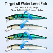 Load image into Gallery viewer, Sinking Minnow Fishing Lure 48g 65g 97g Long Casting
