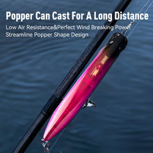 Load image into Gallery viewer, Popper Fishing Lure 37.5g 58g 79g Topwater
