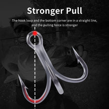 Load image into Gallery viewer, 8pack Treble Hooks
