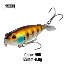 Load image into Gallery viewer, Pencil Bait Fishing Lure Topwater 55mm 8.8g
