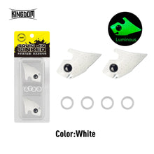 Load image into Gallery viewer, Squid Jig Sinker Fishing Tackle 7g 10g 15g 20g Sinking Luminous 2pc
